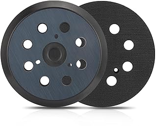 Sander Pads for Makita, 2-Pack 5" 8 Hole Hook and Loop Replacement Sander Pads Makita 743081-8/743051-7 Compatible with Makita BO5010 BO5030K BO5031K BO5041K