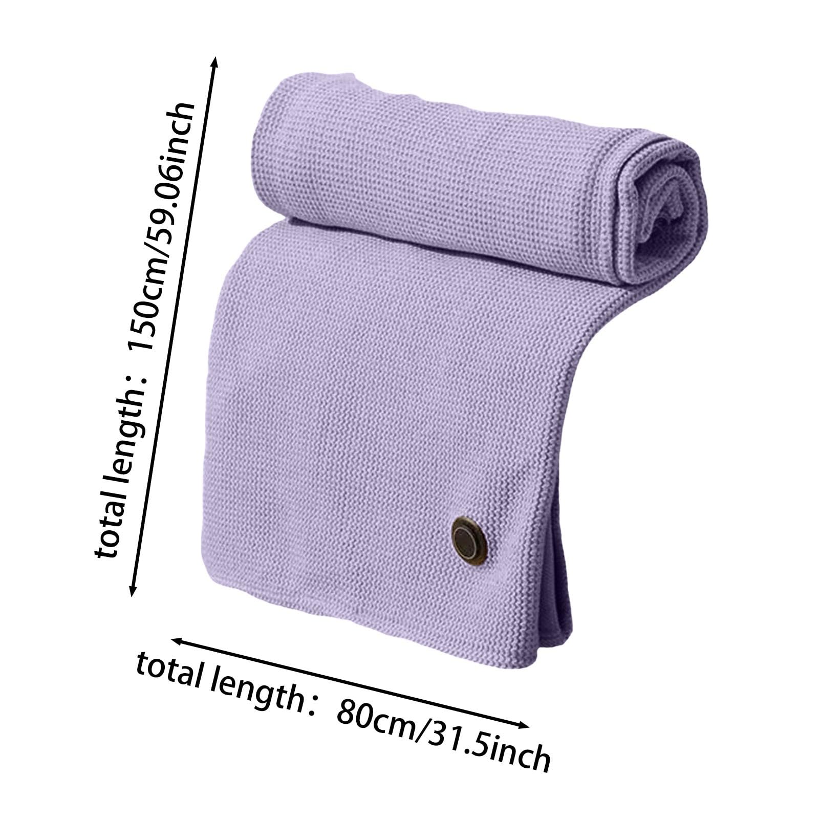 Coperta riscaldata USB, coperta riscaldata portatile, 3 livelli di riscaldamento, coperta riscaldata da campeggio, lavabile in lavatrice, morbida e confortevole, coperta elettrica senza fili