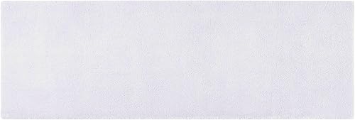 MADISON PARK SIGNATURE Marshmallow - Alfombra de baño antideslizante, de felpa lujosa, absorbente, de secado rápido, diseño de spa, decoración de