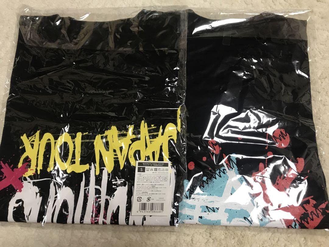 Amazon.co.jp: ONE OK ROCK ライブTシャツ2着セット(ブラック／Sサイズ 