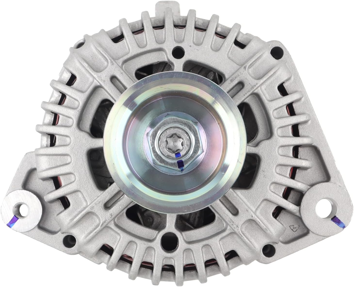 Alternator 130A 12V 7-Groove Pulley Compatible with Nissan Armada Frontier Pathfinder Titan Xterra Equator, Infiniti QX56, Replace 23100-ZH00A 11256N