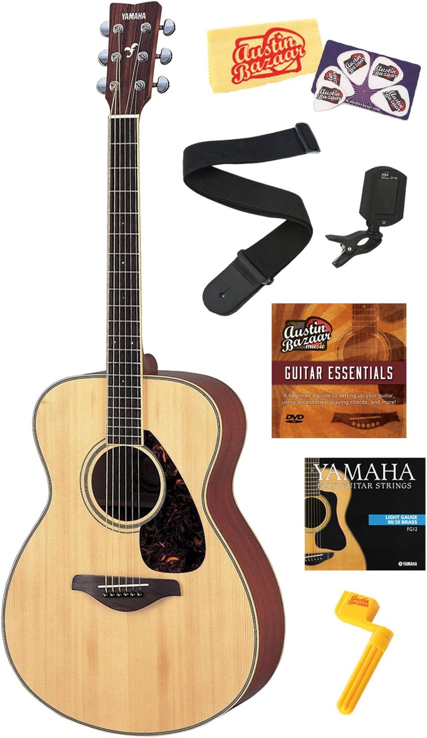Amazon.co.jp Yamaha ヤマハ FS720S Natural Small Body Folk アコースティックギター