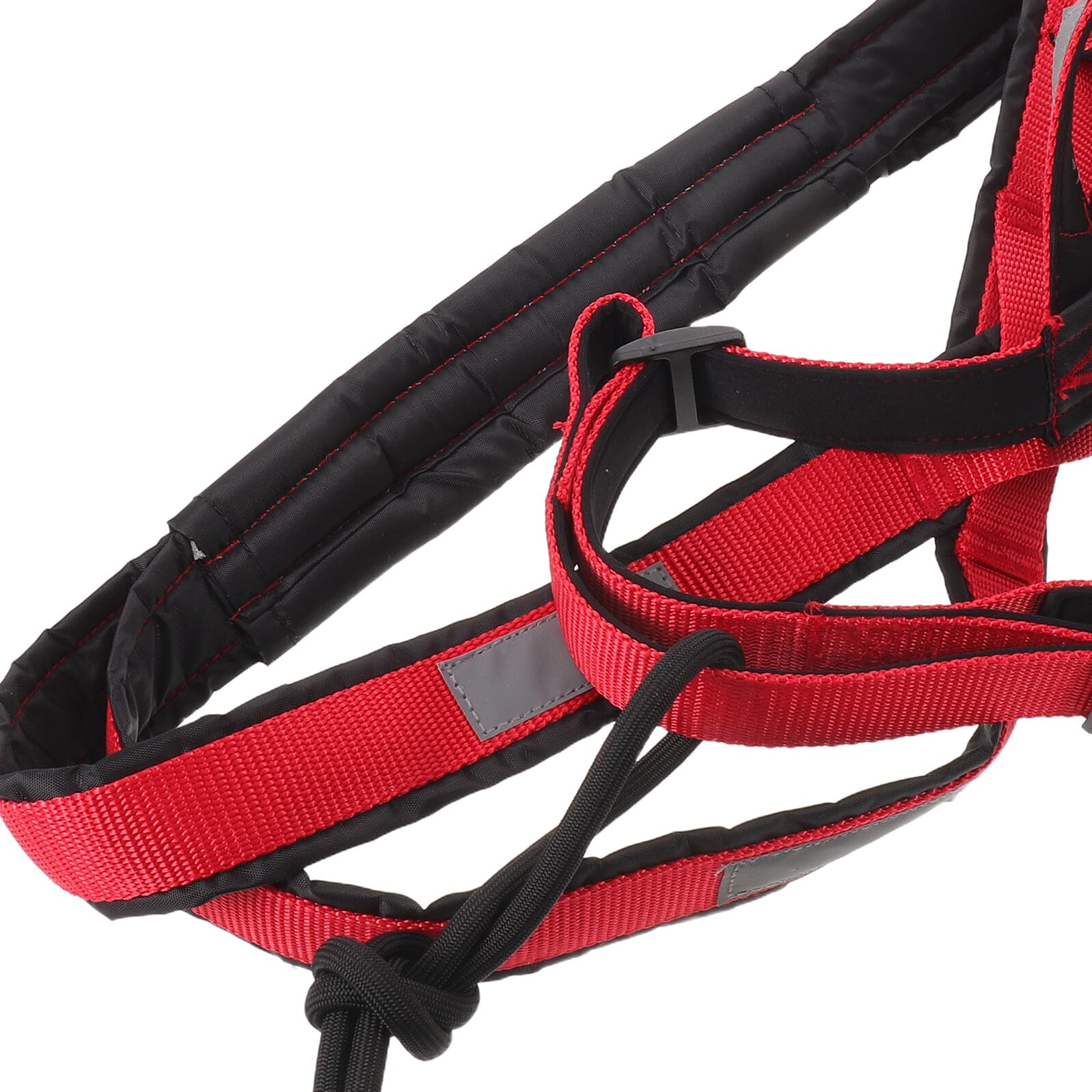 Arnés Ajustable para Perros Grandes XXL de Nailon Resistente con Tiras Reflectantes para Correr, Tirar y Ejercicios de Trineo, Chaleco para Mascotas Seguro y Visible en Exteriores