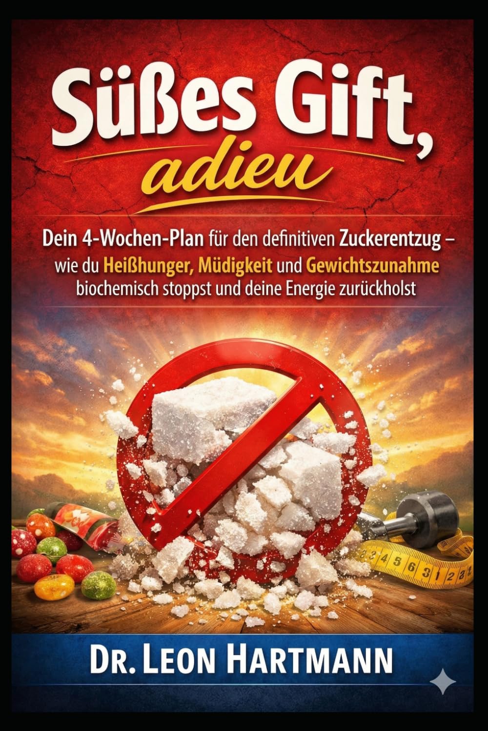 Süßes Gift, adieu: Dein 4-Wochen-Plan für den definitiven Zuckerentzug – Wie du Heißhunger, Müdigkeit und Gewichtszunahme biochemisch stoppst und deine Energie zurückholst