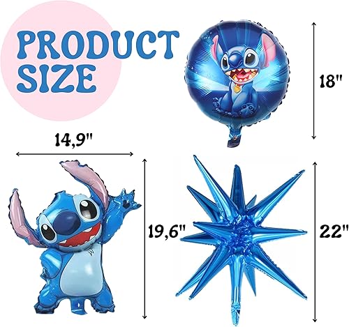 Miniatura 2 de 5 globos de dibujos animados de 18 y 22 pulgadas, decoración de fiesta de cumpleaños de dibujos animados para arco de globos, decoración de fiesta