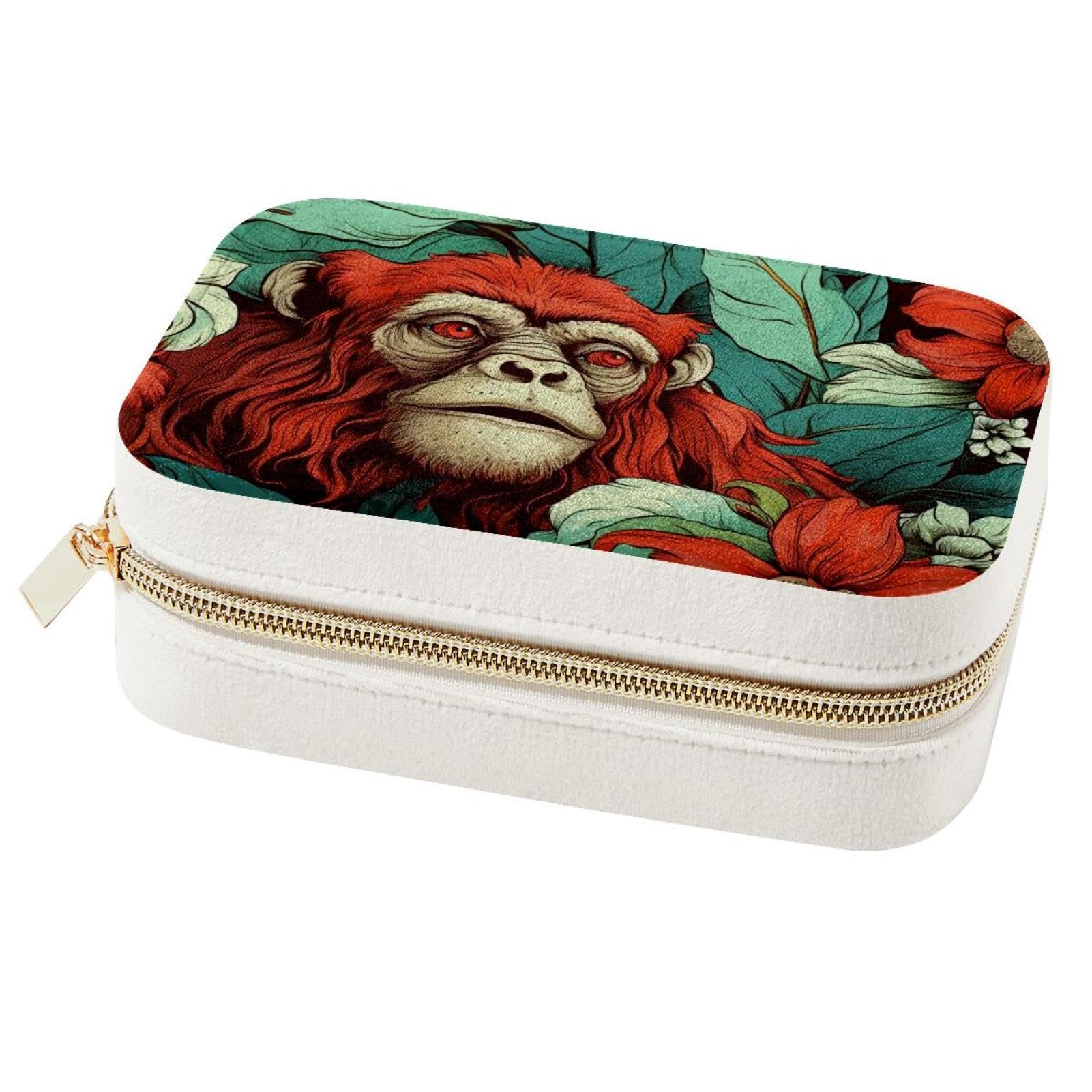 Organiseur de bijoux de voyage singe P idéal pour vos déplacements