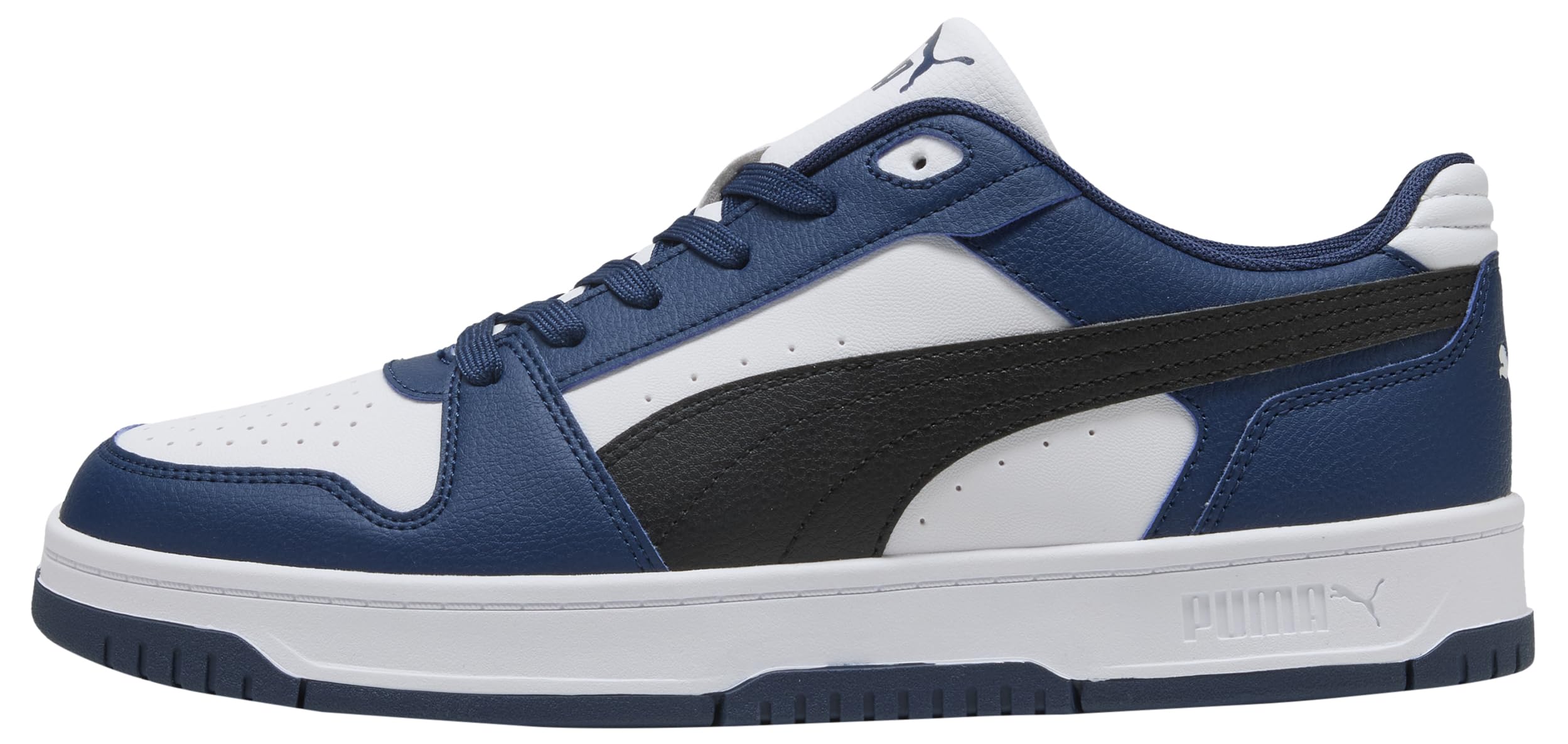 Puma Unisex Rebound SLAM LO Sneaker, Persisches Blau Schwarz Weiß, Größe 40