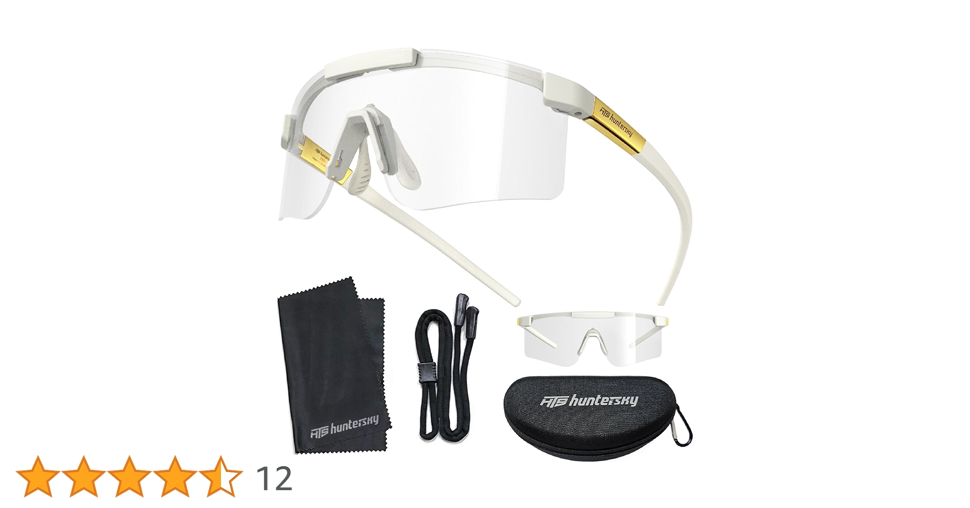 HTS HUNTERSKY Z87 Small UV400 safety Baseball Sunglasses for