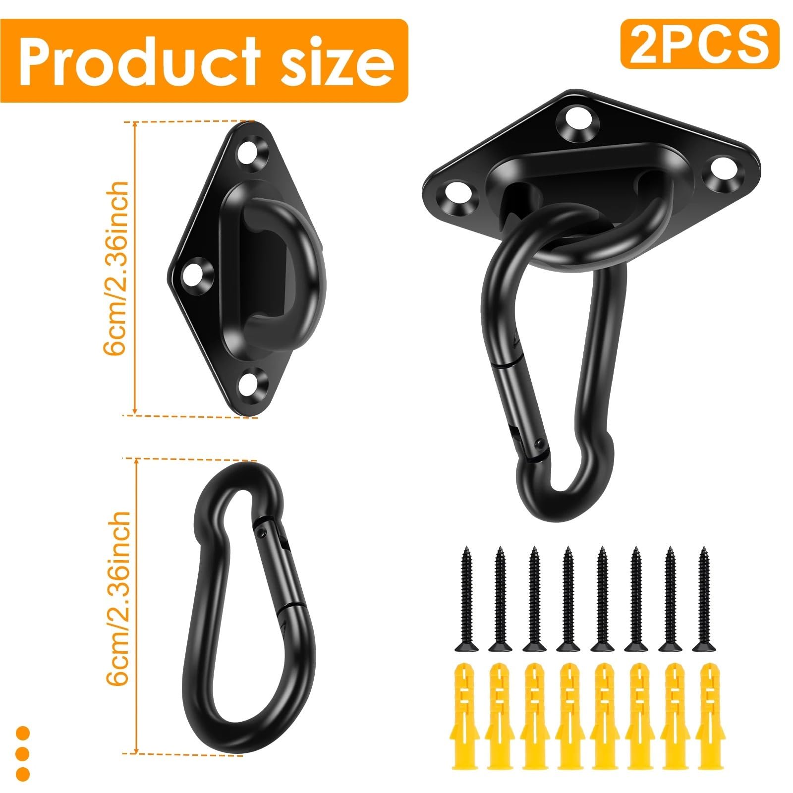 Kit di sospensione for ganci altalena in acciaio inossidabile 304