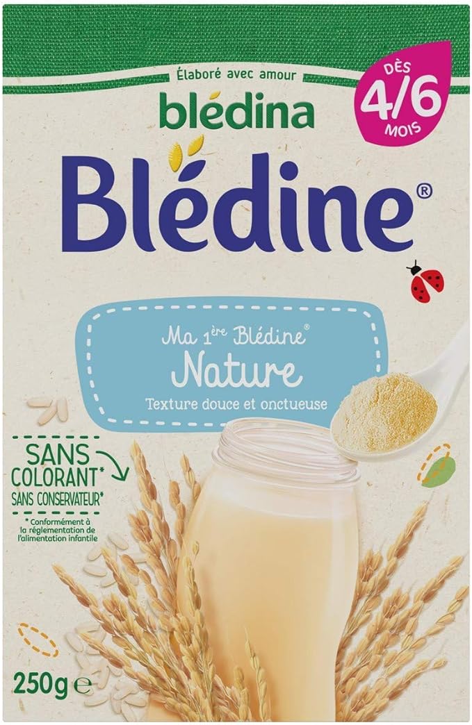 Bledina Ma 1ere Bledine Cereales Bebe Nature Des 4 6 Mois 250g Packx7 Amazon Fr Epicerie