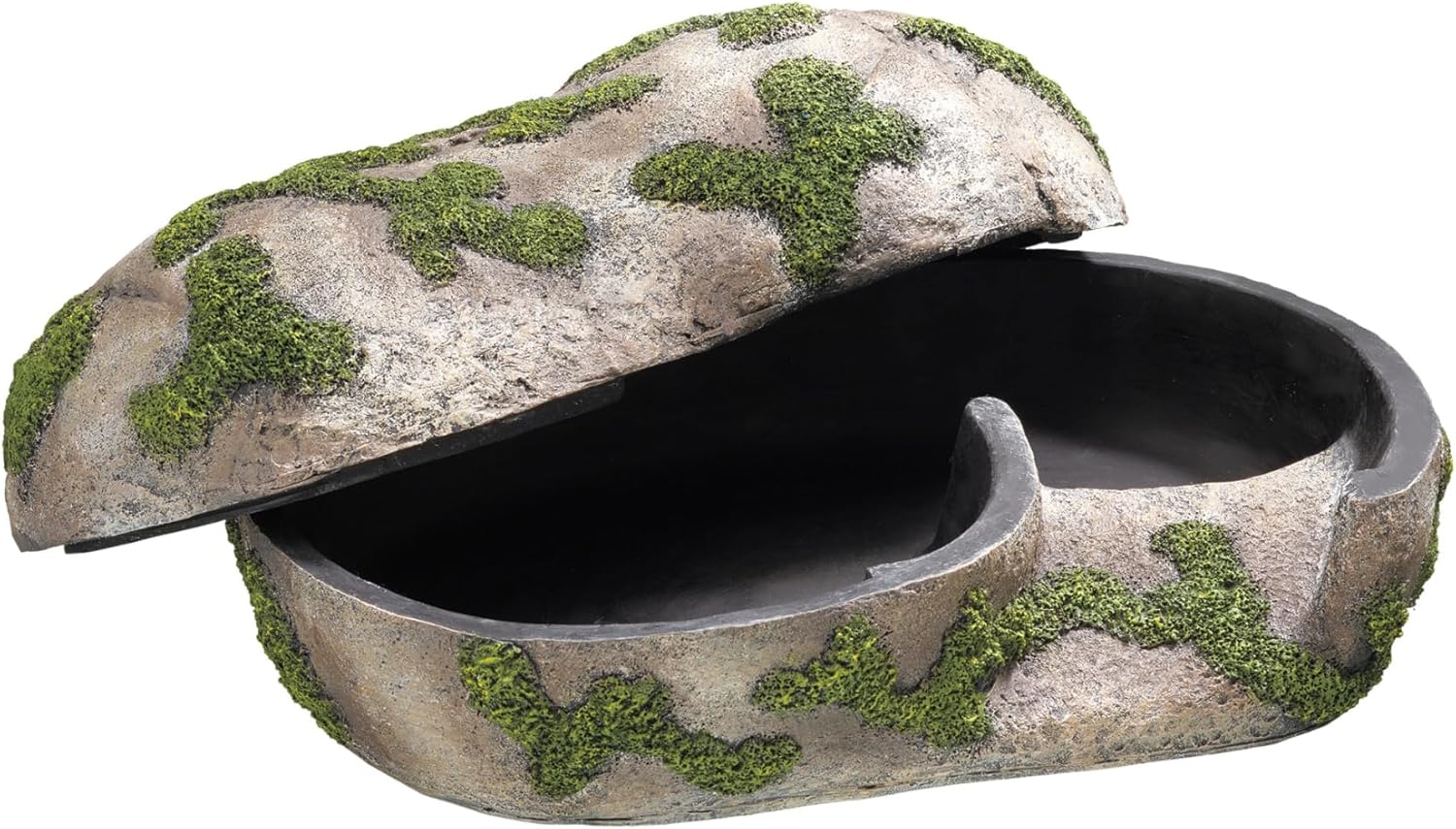 Zilla Pet Terrarium Rock Lair, Reptile Hide for Lizards, Snakes and More, X-Large