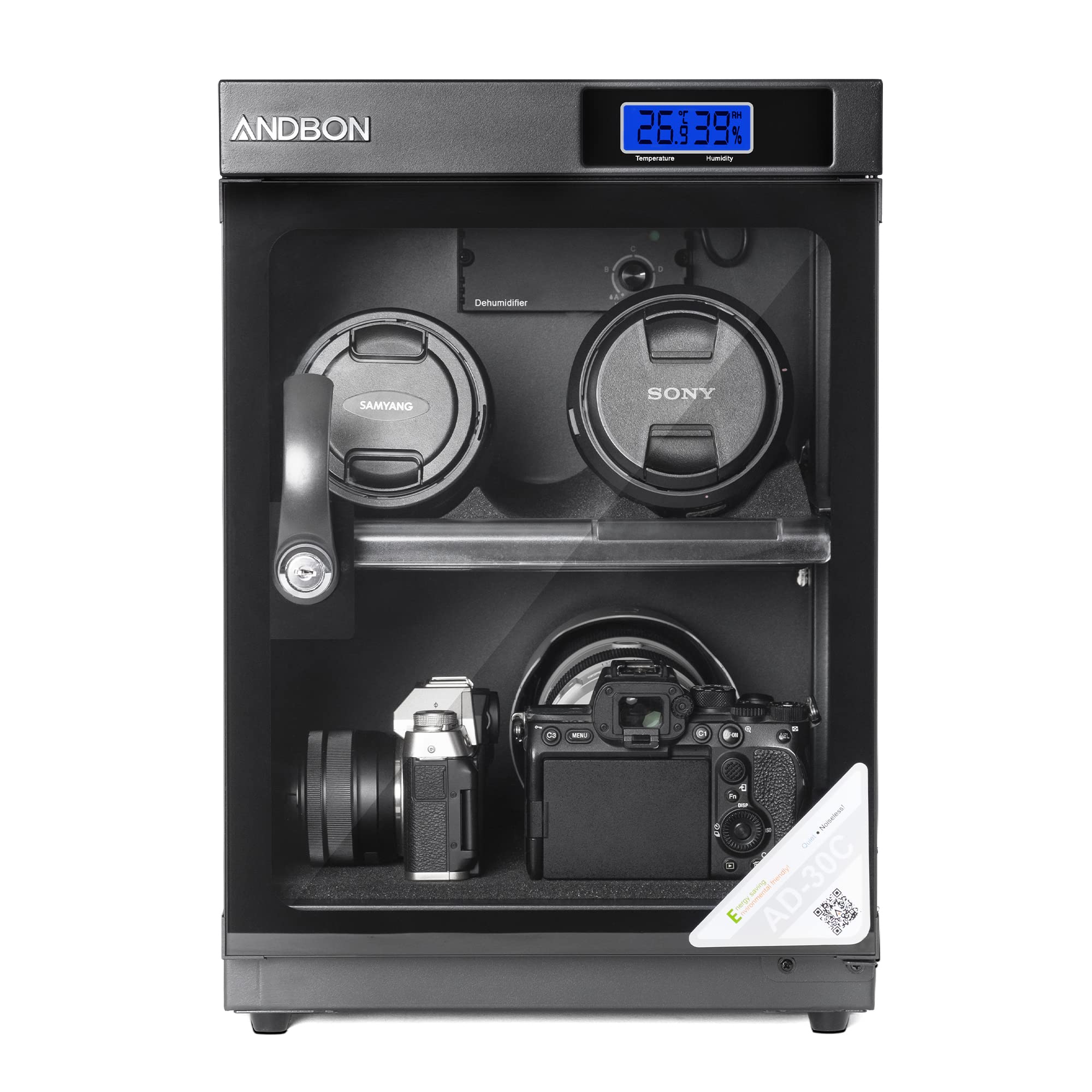 AD-30C 30 Liters Capacity Digital Display Dry Cabinet (Black)-picture-13
