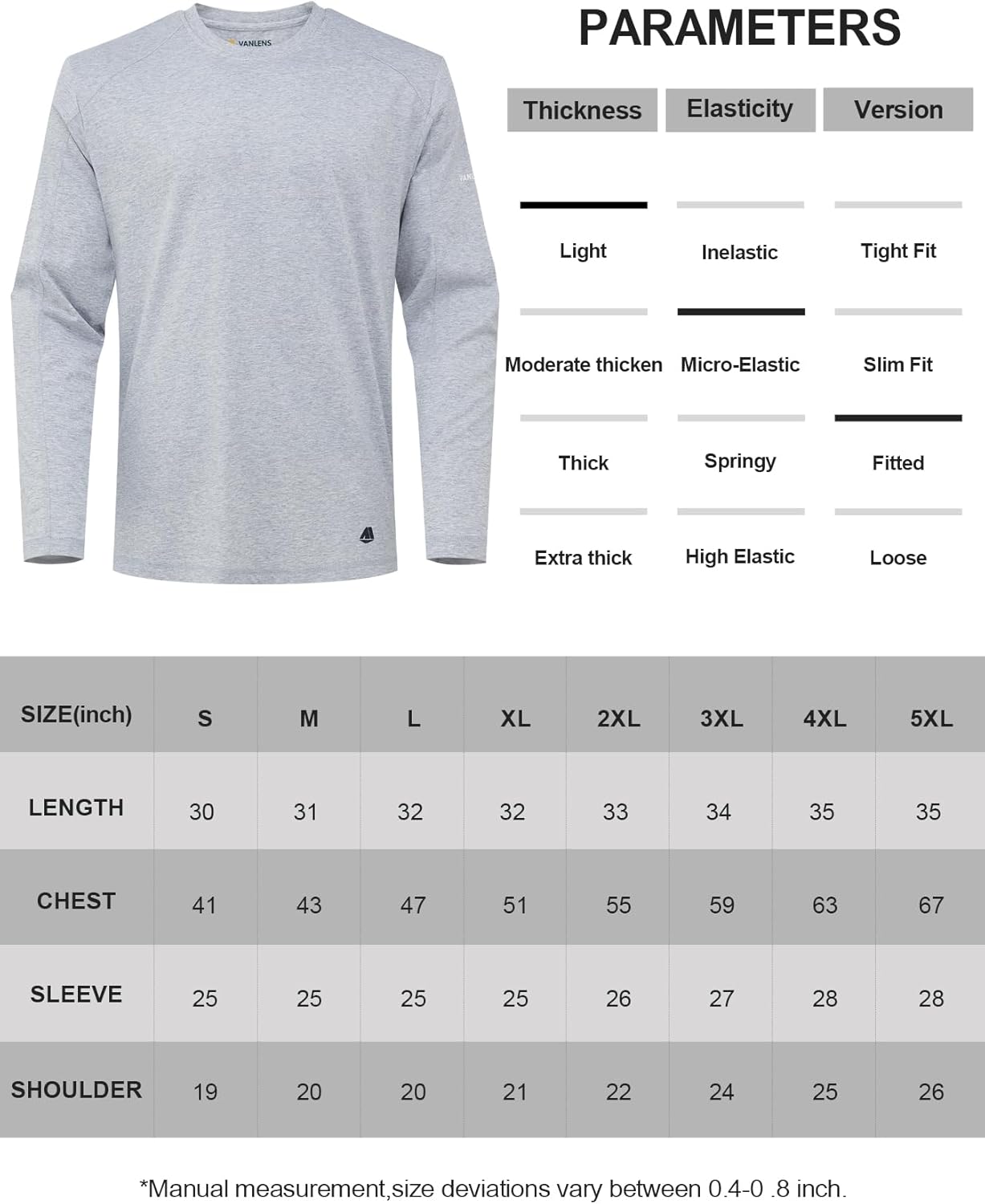 FR Shirts for Summer 4oz Lightweight Flame Resistant Base Layer CAT1 Fire Retardant Crew Shirt - Image 6