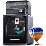 Anycubic Kobra S1 Combo Multicolor 3D Printer with Anycubic ACE PRO, 4 Multicolor, Drying and Printing at the Same Time, 600mm/s Fast Speed with 320℃ Hotend, Built-in Camera 44dB Quiet 250*250*250mm