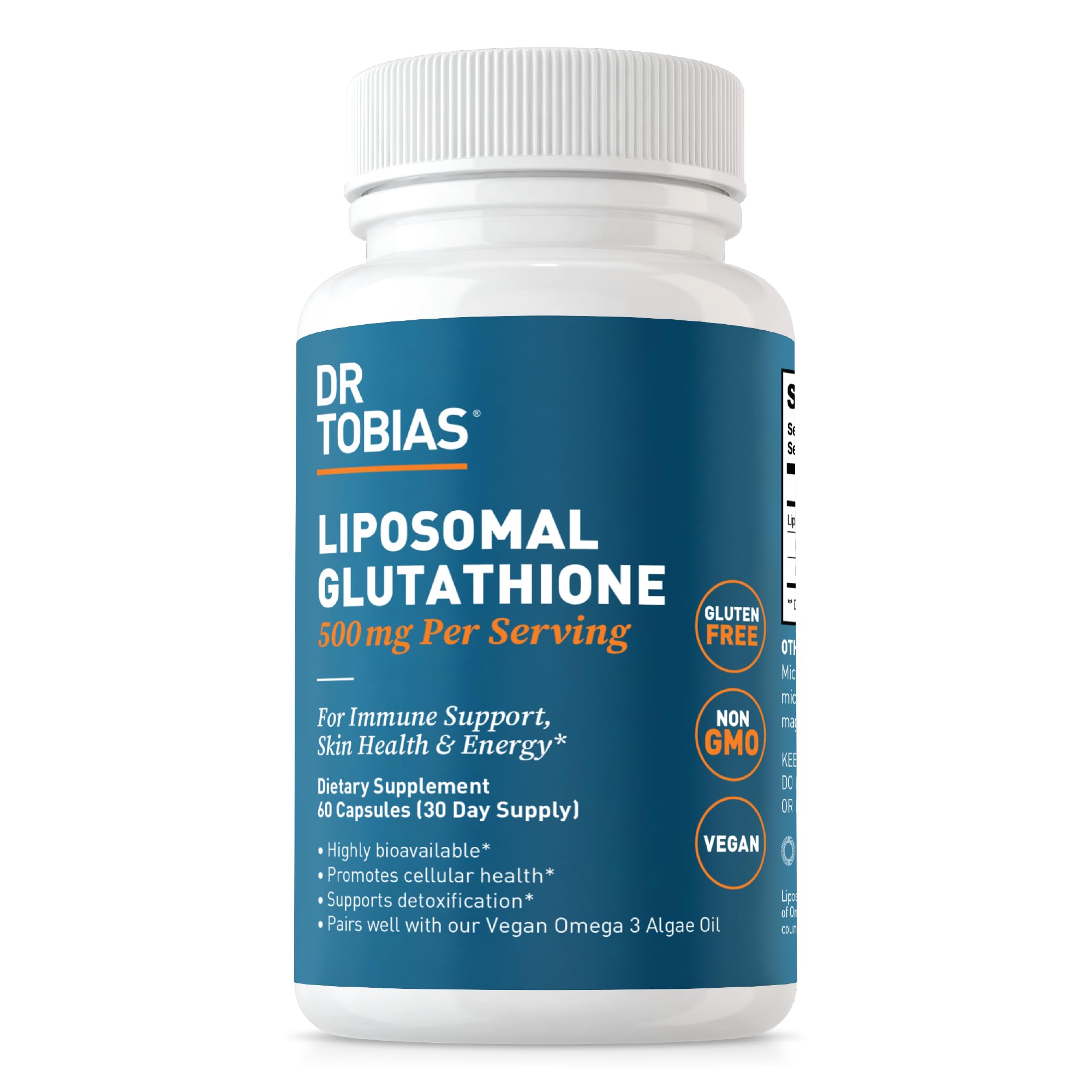 bioavailable glutathione supplement Amazon.com: Dr. Tobias Liposomal Glutathione, 500mg Per Serving - Highly Bioavailable  Glutathione Supplement, Supports Energy, Skin & Immune Health