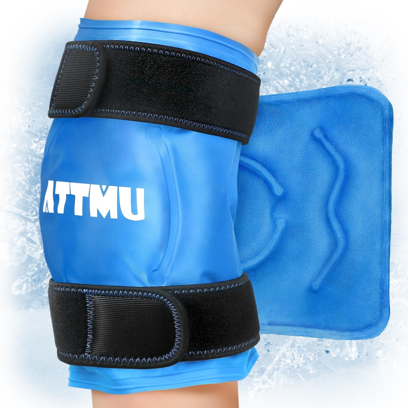 Buy Knee Ice Pack Wrap for Pain , Gel Ice Pack for Knees Reusable, Cold