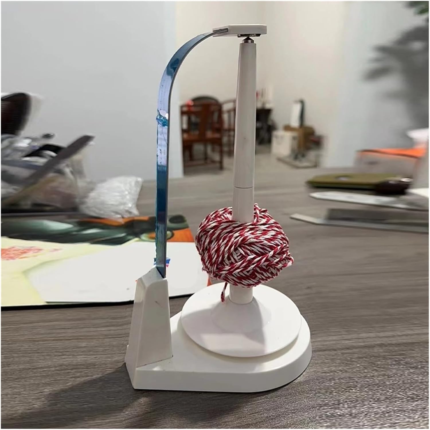 Winding Machine, 360 Degree Rotation Spinner Yarn Holder Spinning Knitting Tools Crochet Holder Rotating Magnetic