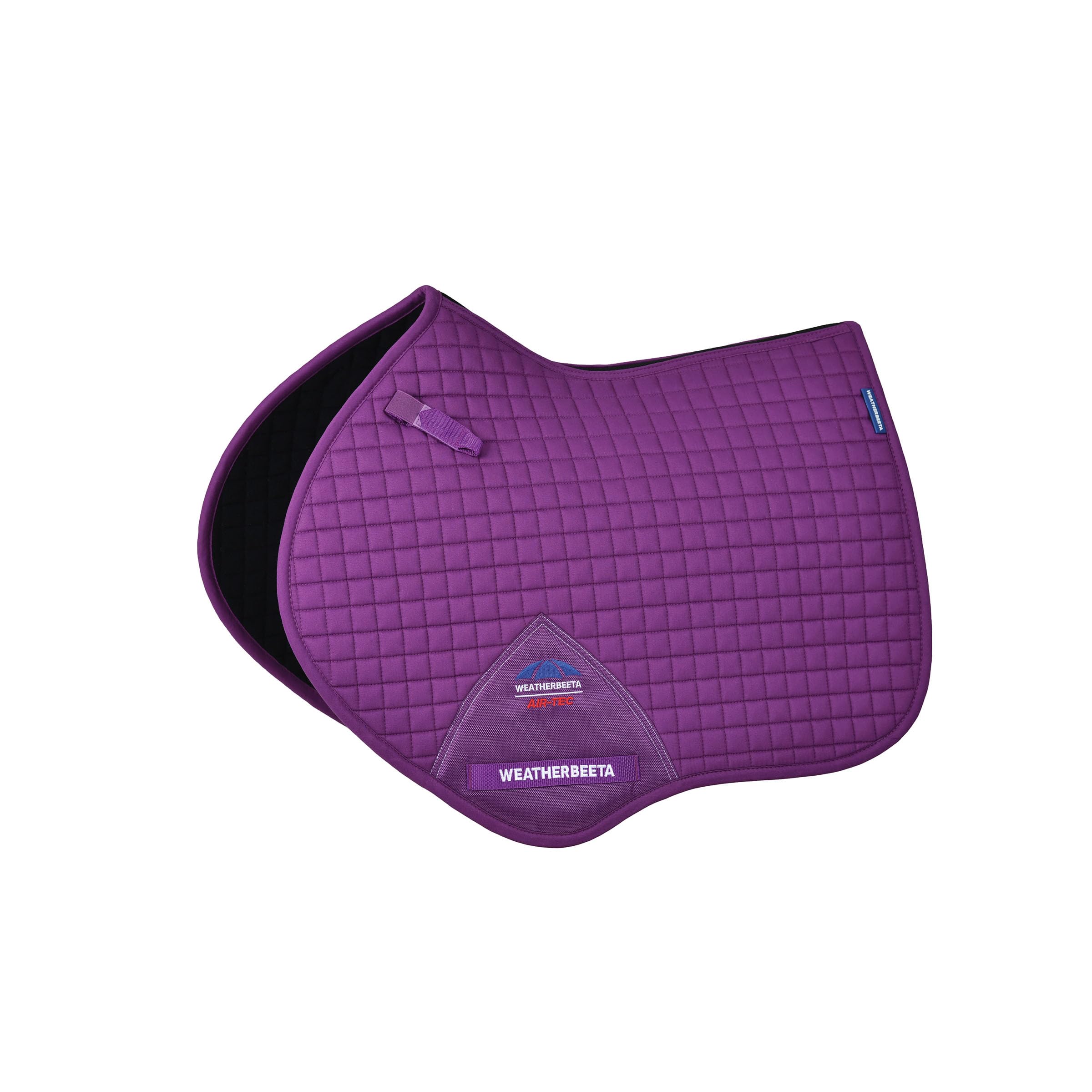 WeatherBeeta Prime Air-Tec Jump Shaped Saddle Pad, Violet, Small — image 1