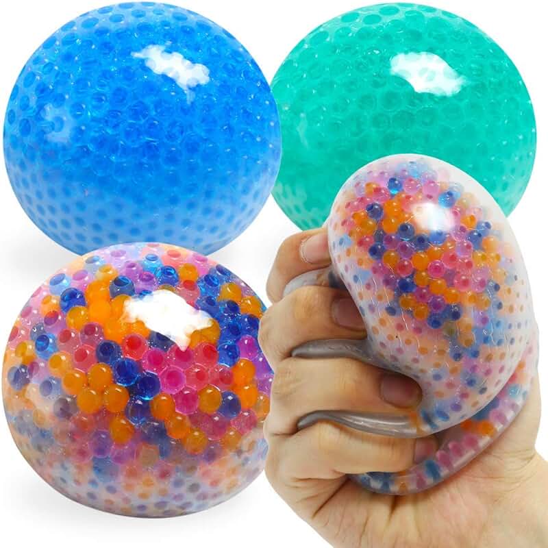 water bead stress ball
