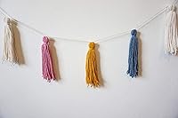 Vista 2 de Colorful Yarn Tassel Garland Banner Decoration