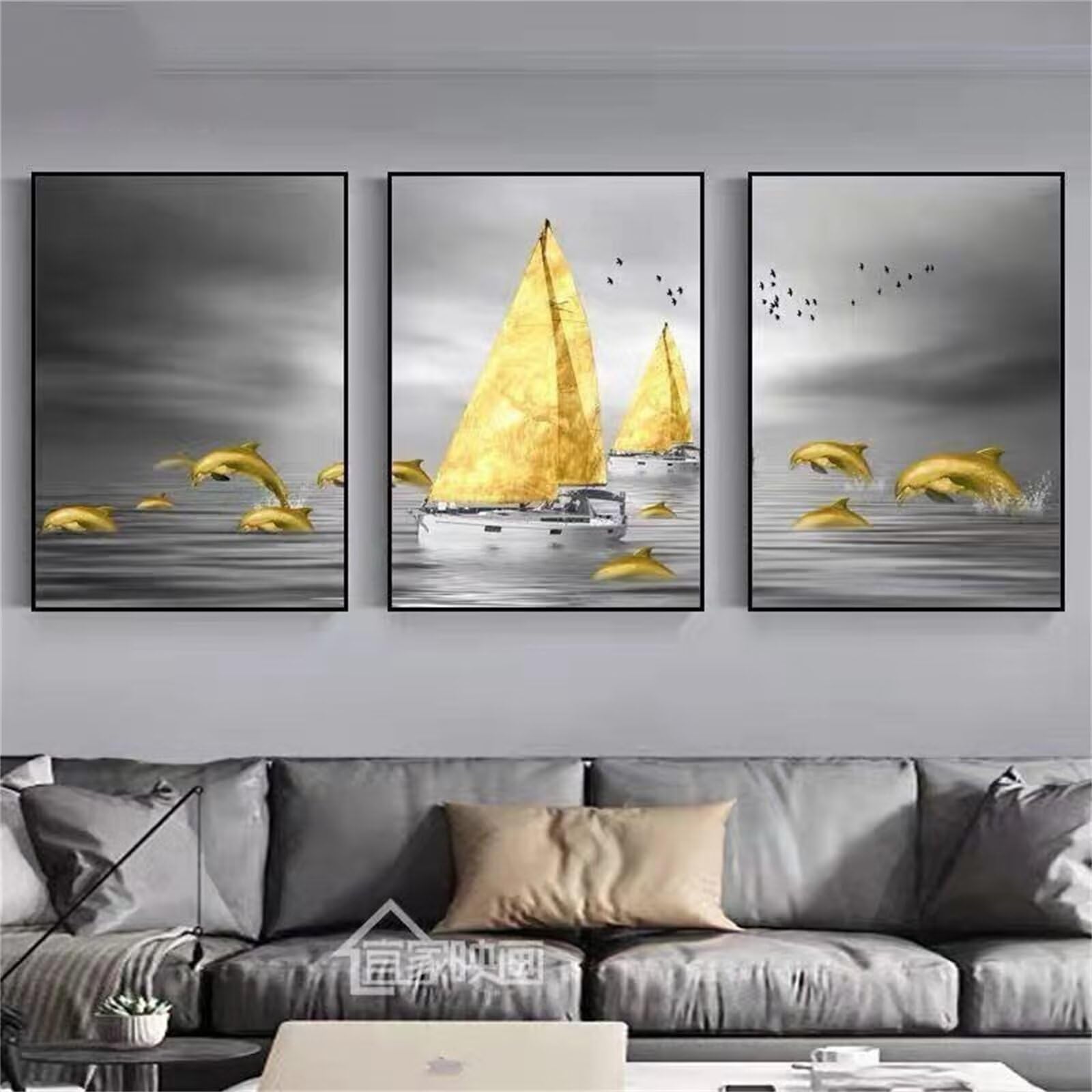 Peinture diamant strass complet grand format contre le stress 5D - 8