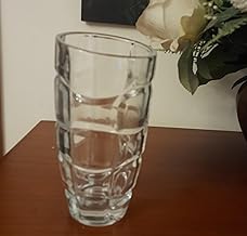 Clear Glass Vase 18cm
