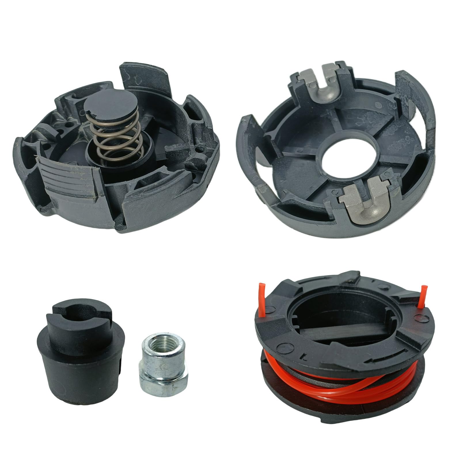 Kit De Tête De Débroussailleuse Pour Echo - Compatible Speed-Feed 400, SRM-225, 230, 210 - 8 Pièces - Remplacement Facile