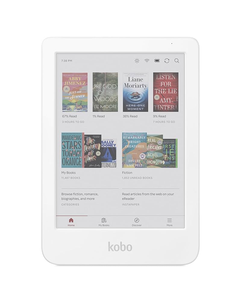 Amazon.com: Kobo Clara Colour | Colour eReader | 6” Glare