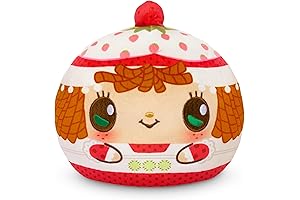 TeeTurtle Strawberry Shortcake Scented Reversible Plush