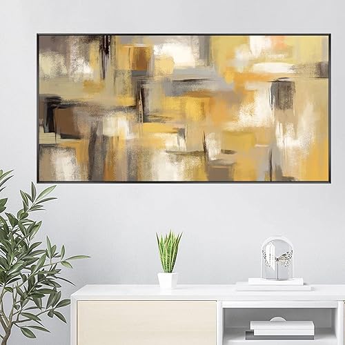 Miniatura 3 de Cuadro abstracto del paisaje de la ciudad impreso en lienzo. Cuadro de arte de pared de lienzo para la decoración del hogar de la sala de estar