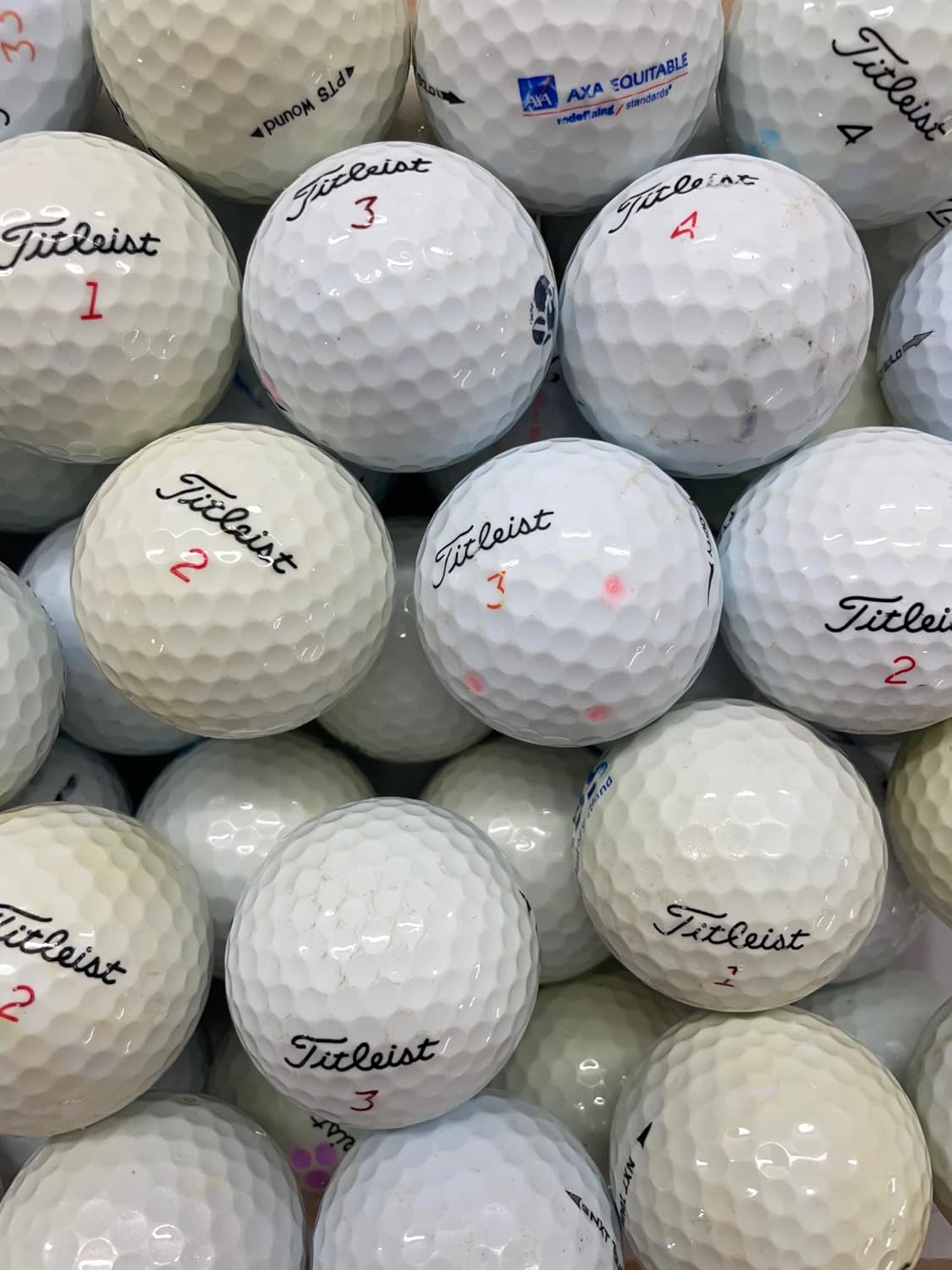 pro lake balls Titleist Velocity Trusoft TruFeel Solo NXT Golf Lake