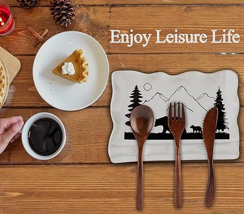 Miniatura 5 de Soporte para cuchara para estufa, soporte para cucharas para encimera de cocina, soporte para cucharas para estufa, soporte de cuchara de cerámica