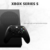Vista 3 de Microsoft Xbox Series S 1TB SSD Console Carbon Black - Includes Xbox Wireless Controller - Up to 120 frames per second - 10GB RAM 1TB SSD
