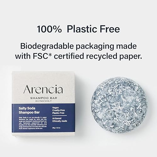 Miniatura 4 de ARENCIA Barra de champú de soda salada
