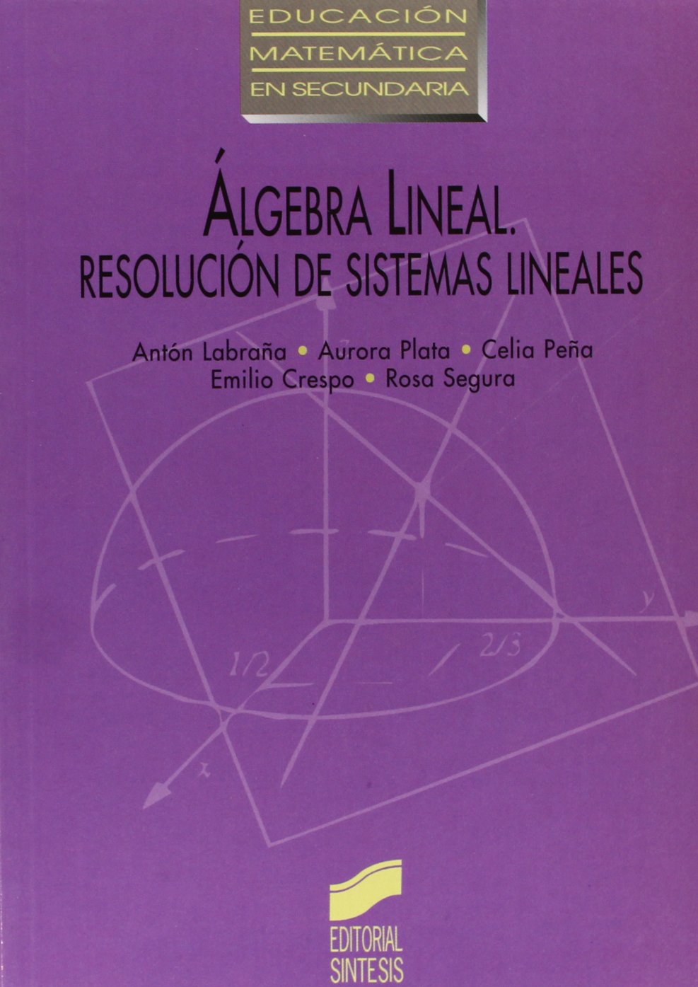 Álgebra lineal: resolución de sistemas lineales: 14 (Educación matemática en secundaria)