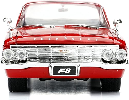 Miniatura 4 de Jada Toys Fast & Furious 8 - Vehículo de Dom, Chevy Impala, 1:24, moldeado a presión.
