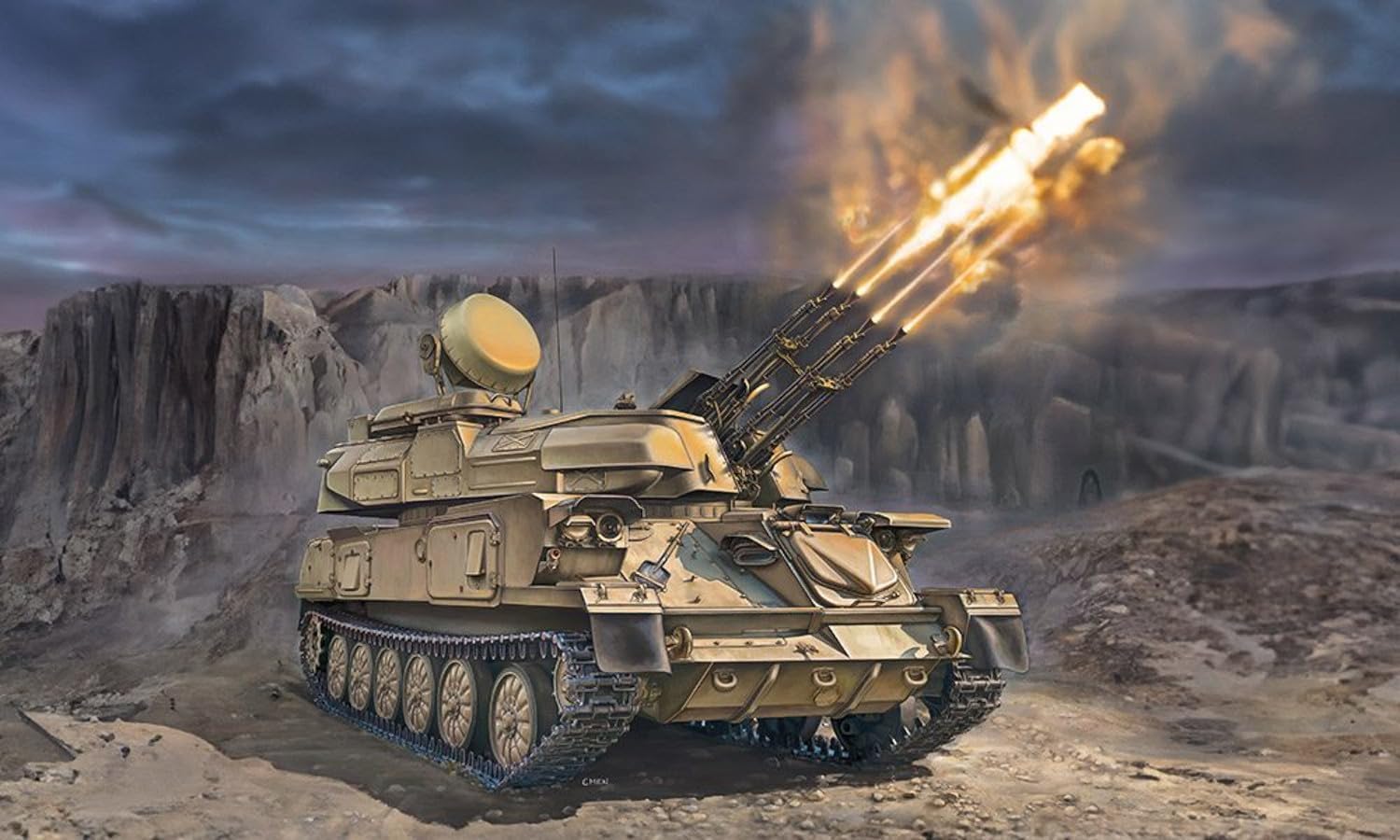 Amazon | ジミモデル(Zimi model) 1/35 ZSU-23-4 M/M3 シルカ