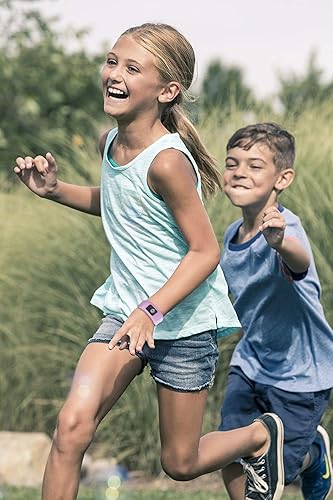 Miniatura 6 de iBREK Correas de reloj para Garmin Vivofit 3 y jr 2, correas de reloj elásticas de silicona de repuesto para niños y niñas, talla S grande (sin