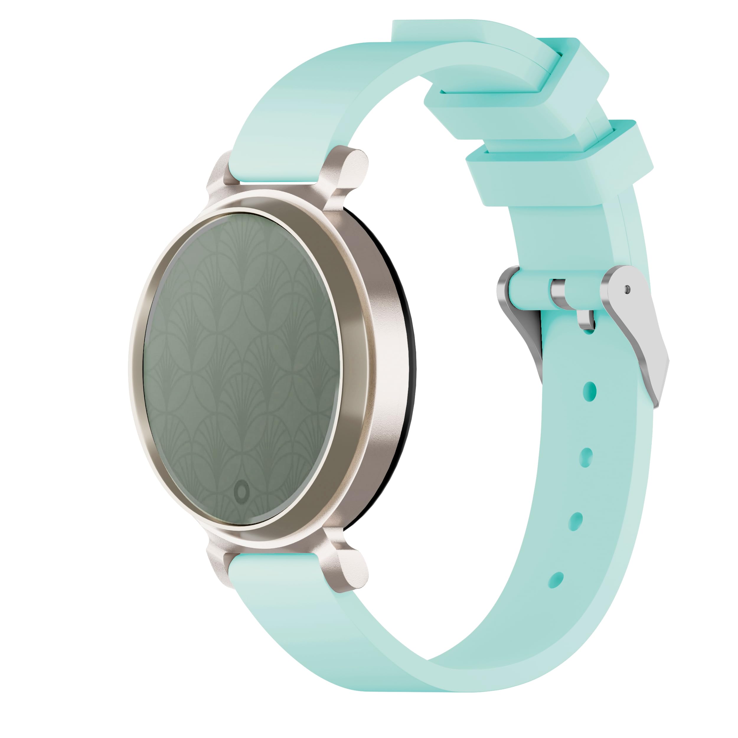 Bracelet de rechange en silicone compatible avec Garmin Lily 2, 14 mm - Pour femme - Bleu marine