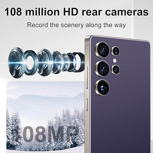 Miniatura 2 de I25 Ultra Smartphone 16 GB de RAM, 512 GB de almacenamiento, batería de 7000 mAh, pantalla de 6.99 pulgadas, Android 14, lápiz óptico incorporado,