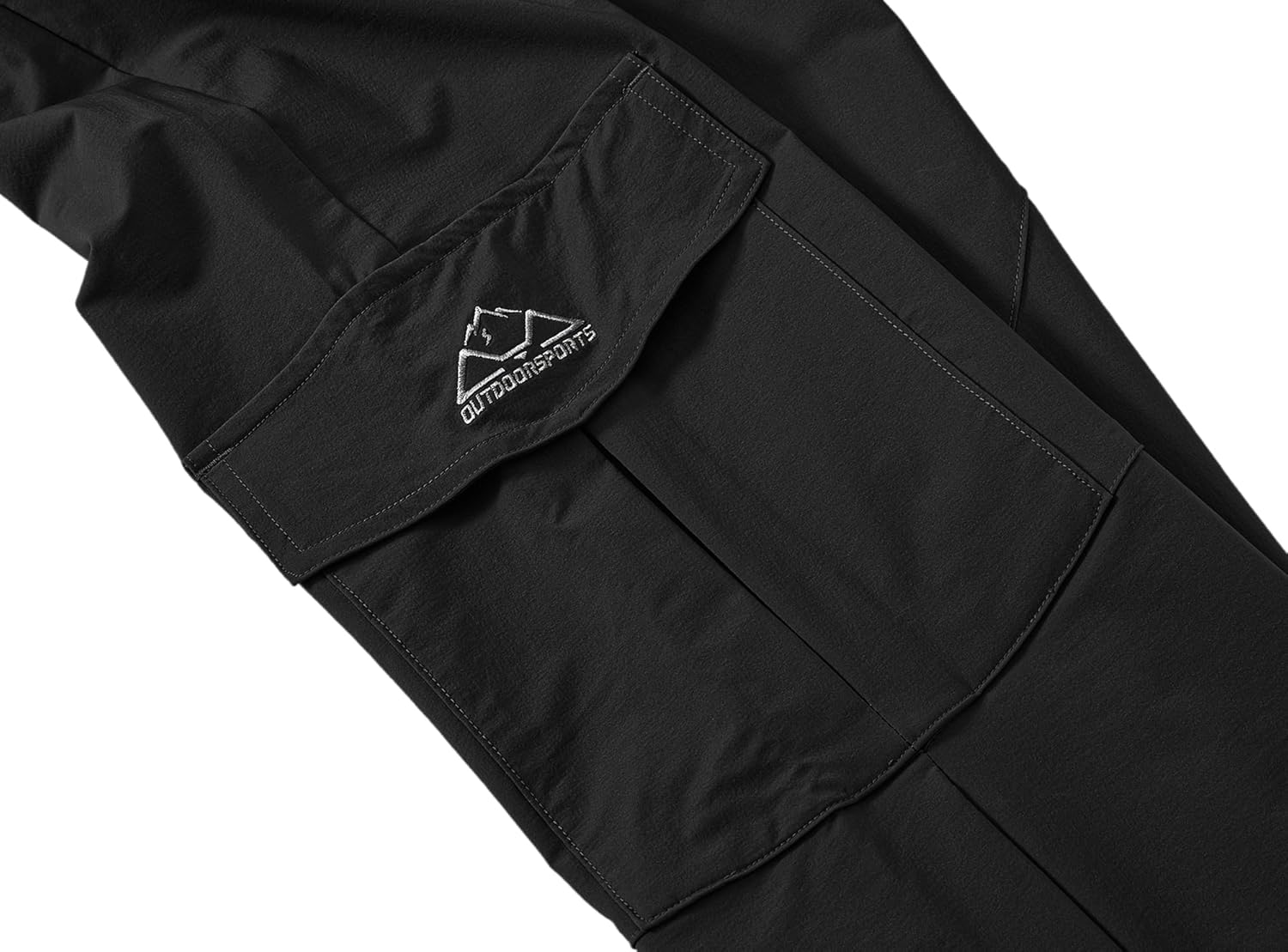 BASUDAM Men's Cargo Hiking Pants Quick Dry Lightweight Stretch Water Resistant Summer Outdoor Camping Travel with Pockets - Image 5