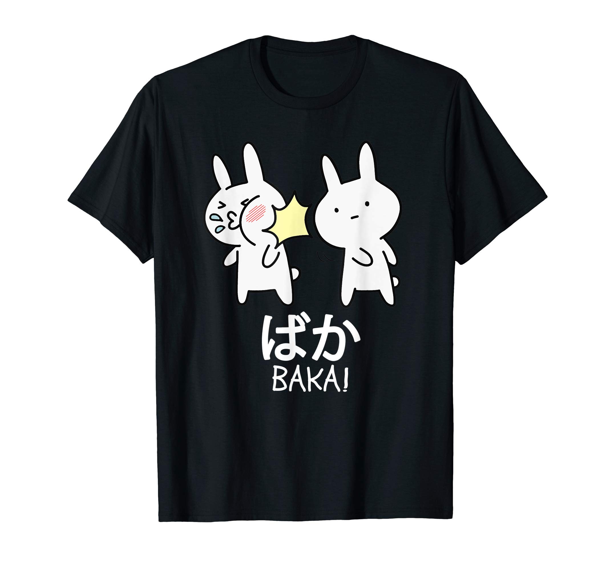 Anime & Manga Gifts for OtakusBaka Anime Lover Otaku Manga Gift Rabbit Slap Japanese T-ShirtOEKO-TEX STANDARD 100