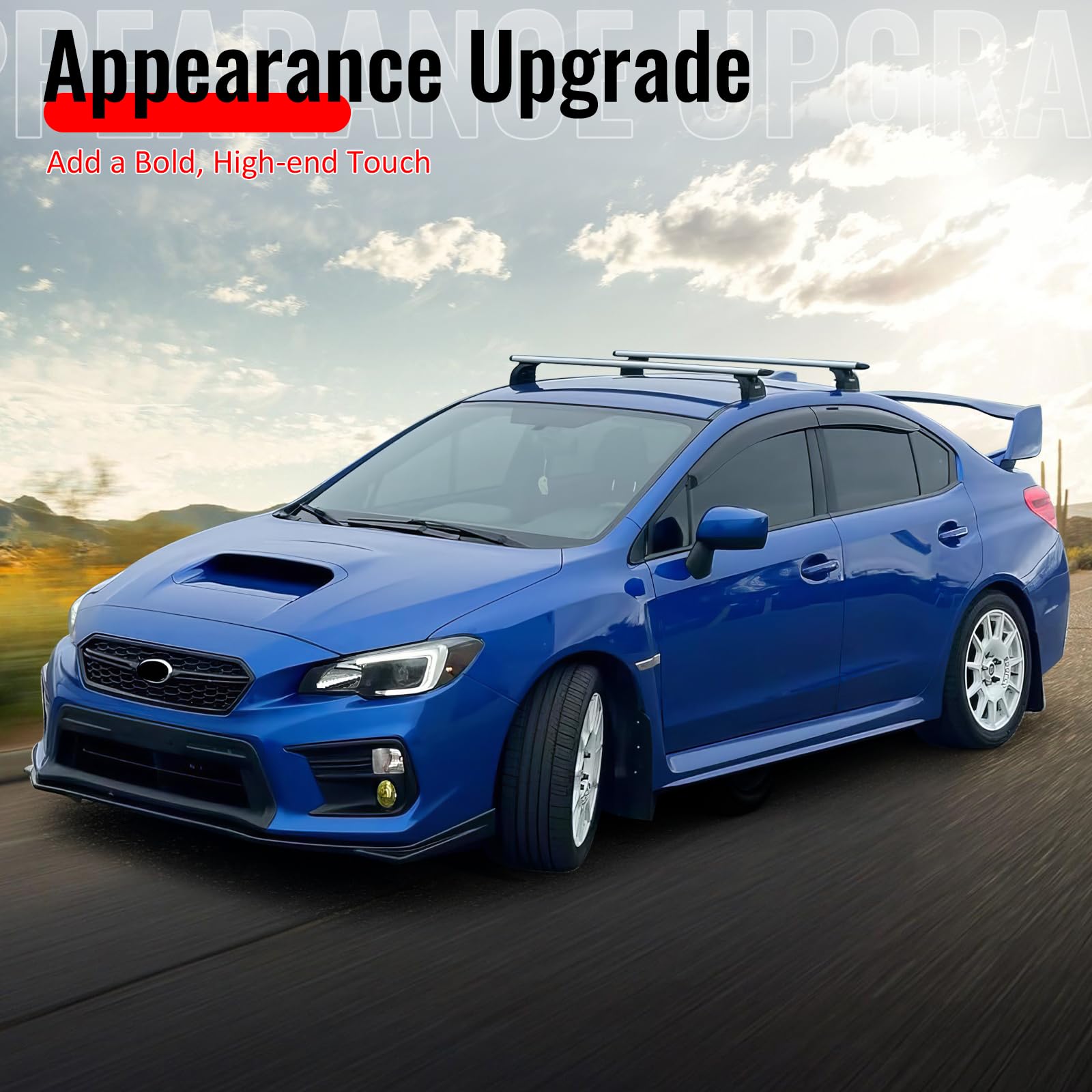 Amazon.com: IKON MOTORSPORTS Front Bumper Lip, Compatible with