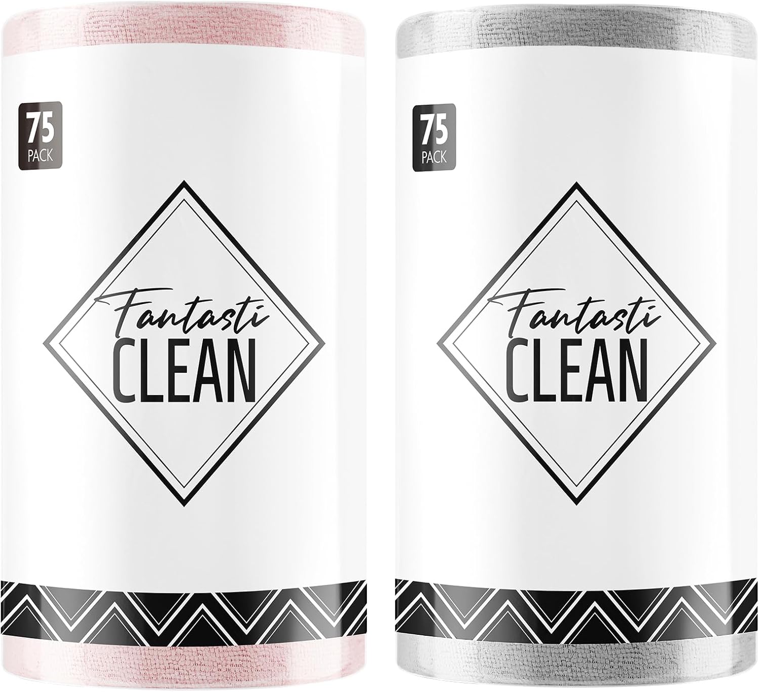 Fantasticlean Microfiber Cloth Roll 150 Pack
