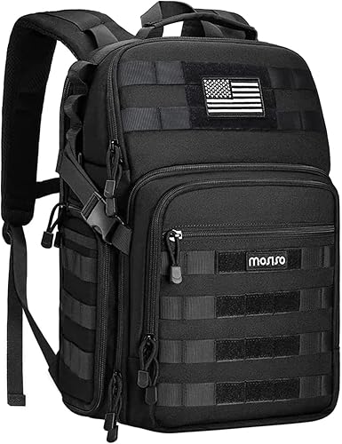 MOSISO Mochila para cámara, DSLRSLRsin espejo, con soporte para trípode y compartimento para laptop de 15 a 16 pulgadas, compatible con