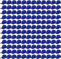 Vista 50 de Falari - 24/144 unidades de gorra de béisbol unisex, lisa y de tamaño ajustable, venta al por mayor