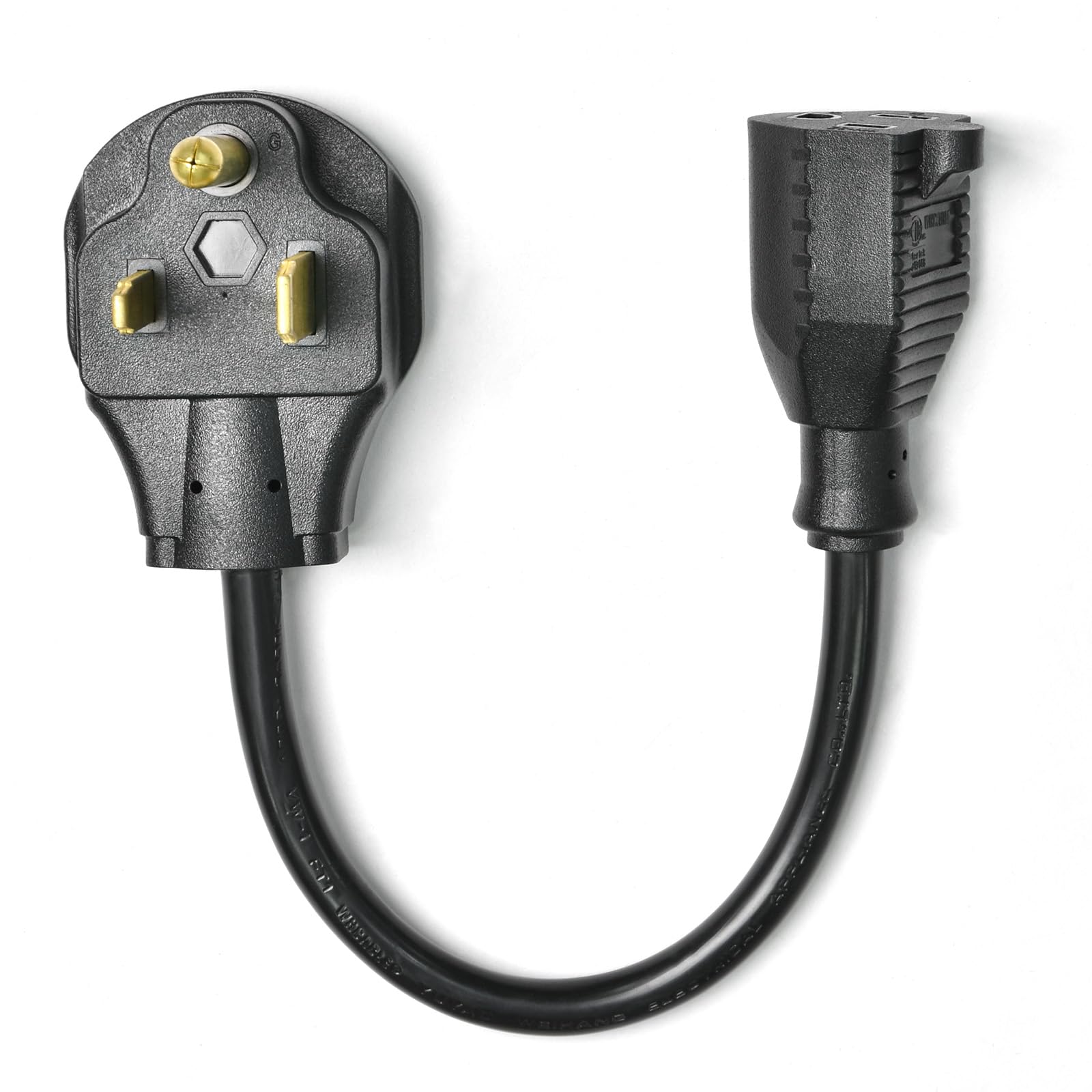 HITBOX NEMA 6-50P to NEMA 5-15R Plug Adapter Cord