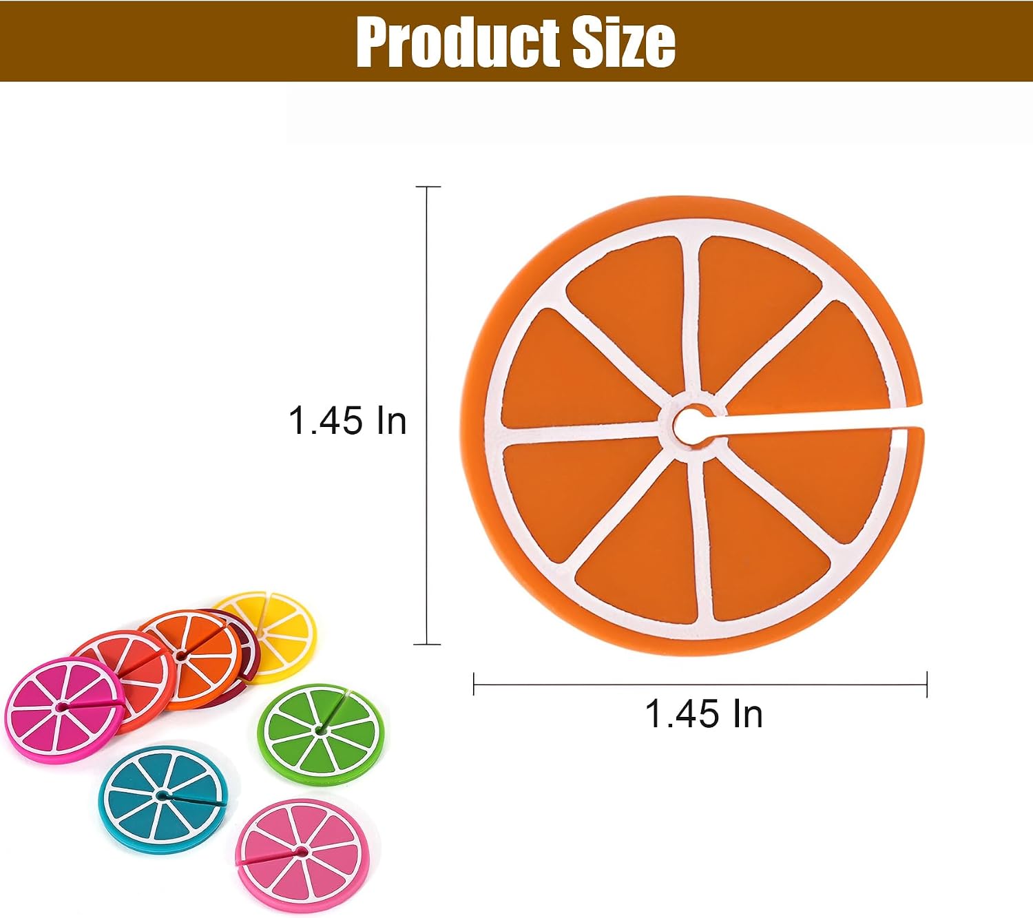 24 Pcs Silicone Wine Glass Charms, Reusable Drink Markers for Glass or Cups, Drink Identifiers Tags for Cups for Party/Wedding/Birthday/Bar（8 color