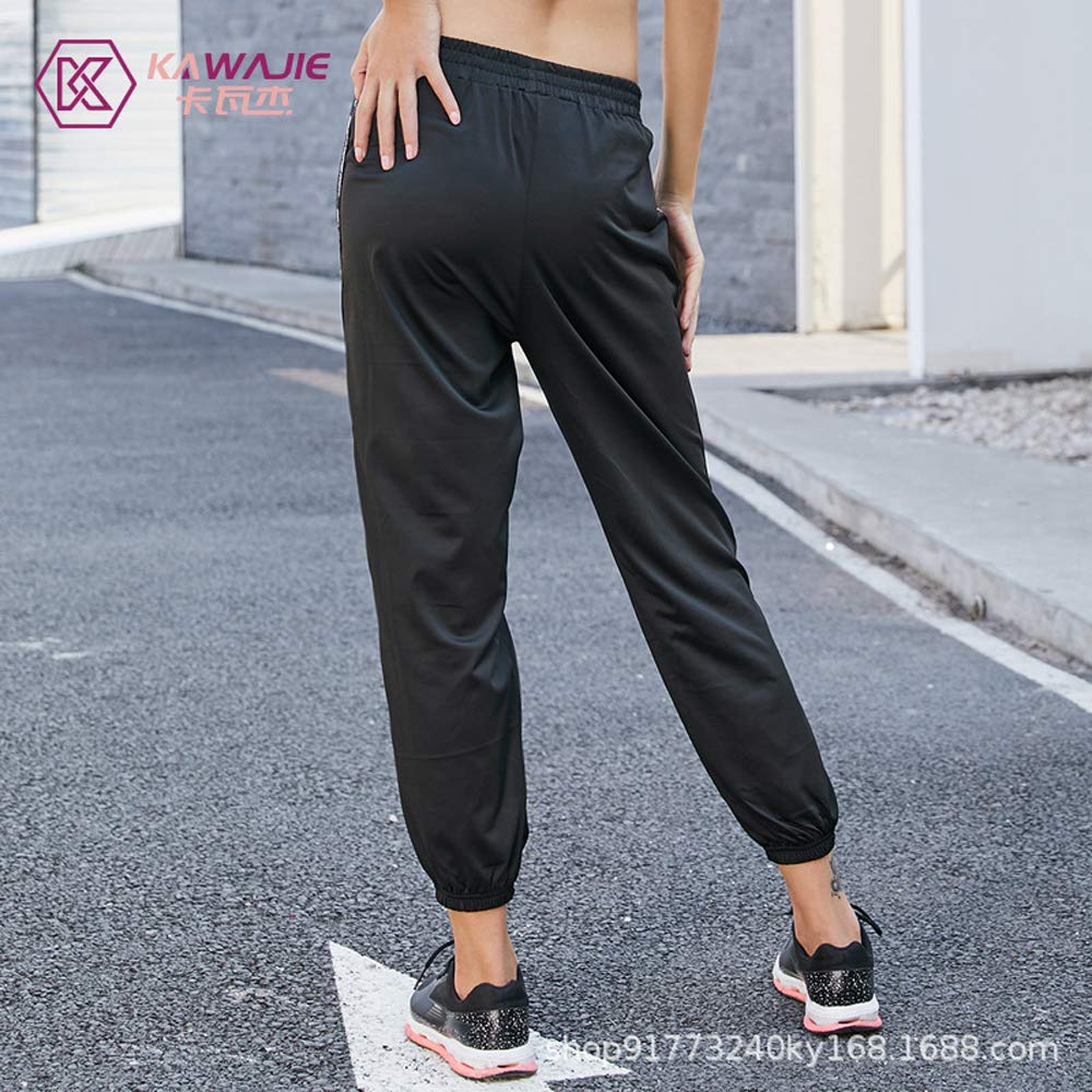 BaronHong Slim Fit Jogger Pants damskie spodnie do biegania dla sportowców o średniej wysokości talii dla kobiet