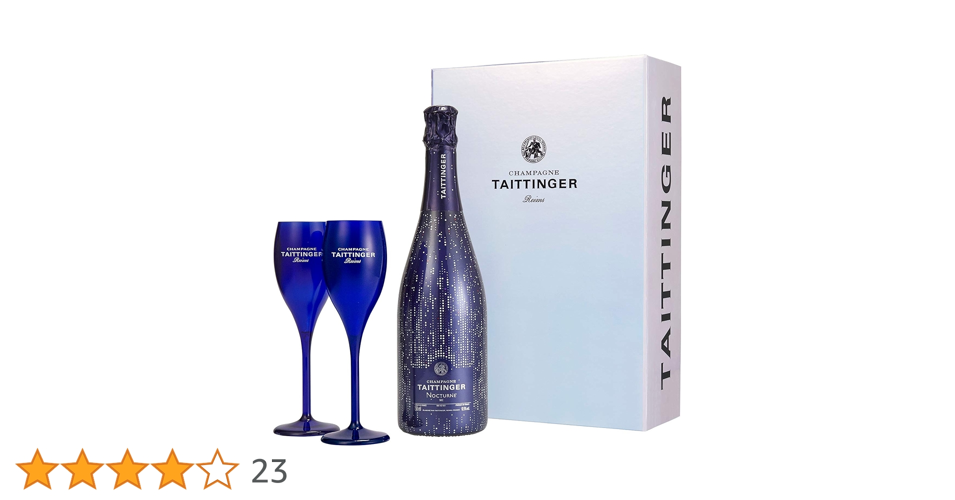Taittinger & Chartogne-Taillet シャンパン セット NV ブリュット レゼルヴ シャンパーニュ テタンジェ グラス 2脚セット